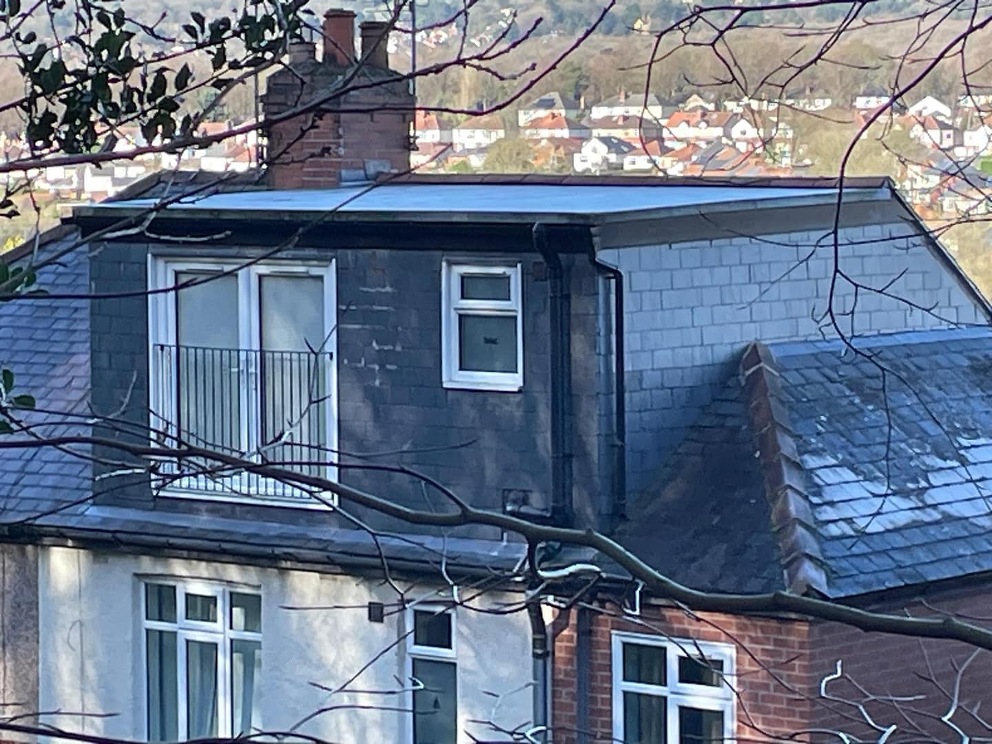 Hip to gable